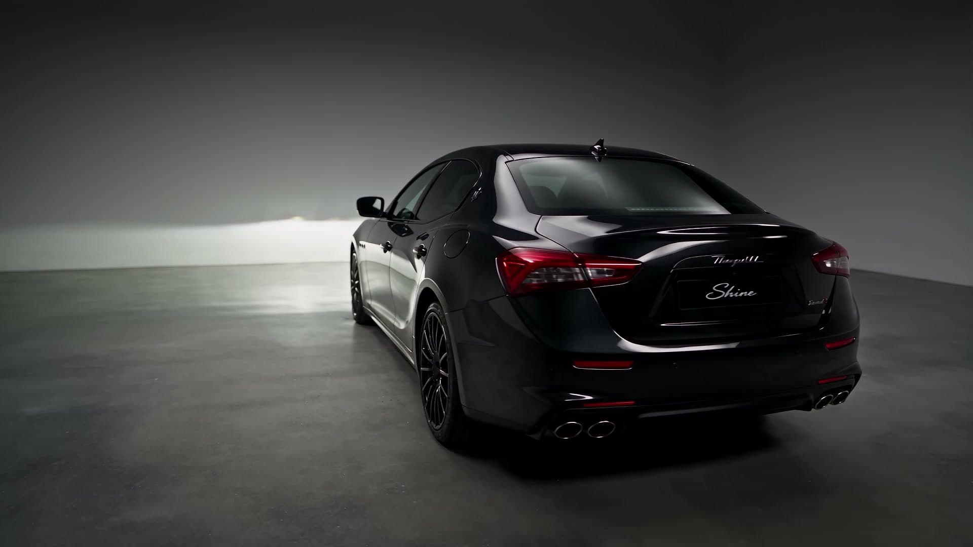 Maserati Ghibli — Black Matte